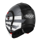 CASCO MOTO ROOF RO9 BOXXER 2 SUNRISE NERO - ACCIAIO