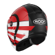 CASQUE MOTO ROOF RO9 BOXXER 2 SUNRISE NOIR - ROUGE