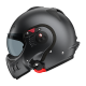 CASCO DA MOTO MODULARE ROOF RO5 BOXER ALPHA BLACKSTAR GRAFITE - NERO OPACO