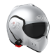 CASCO DA MOTO MODULARE ROOF RO5 BOXER ALPHA SILVERWHITE OPACO