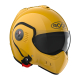 VERSATILE MOTORCYCLE HELMET ROOF RO5 BOXER ALPHA YELLOW