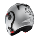 CASQUE MODULABLE MOTO ROOF RO5 BOXER ALPHA BLACKSTAR SILVERWHITE - NOIR MAT